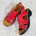 thumbnail image 6 of AZZAKVG Sandals for Women Casual Roman Shoes Fish Mouth Wedge, 6 of 7