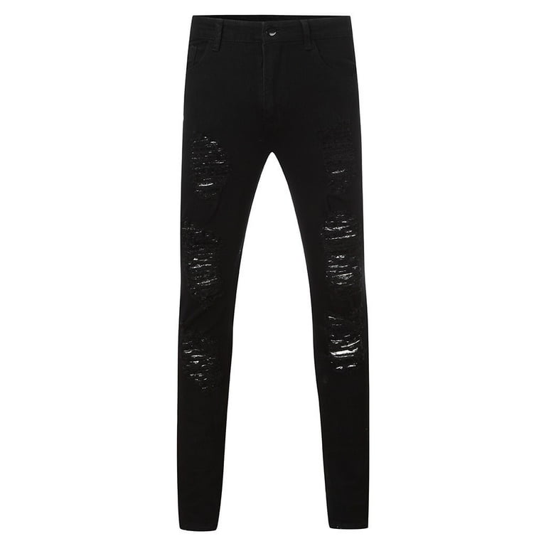 Akiihool Jeans for Men Big and Tall Men's Extreme Motion Boot Cut