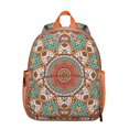 thumbnail image 1 of Healing Cosmic Students Backpack - Boho Chic Mandala Design with Mystic Spiritual Elements and Balance Pattern, Comfortable Adjustable Straps for Developing Students, 1 of 3