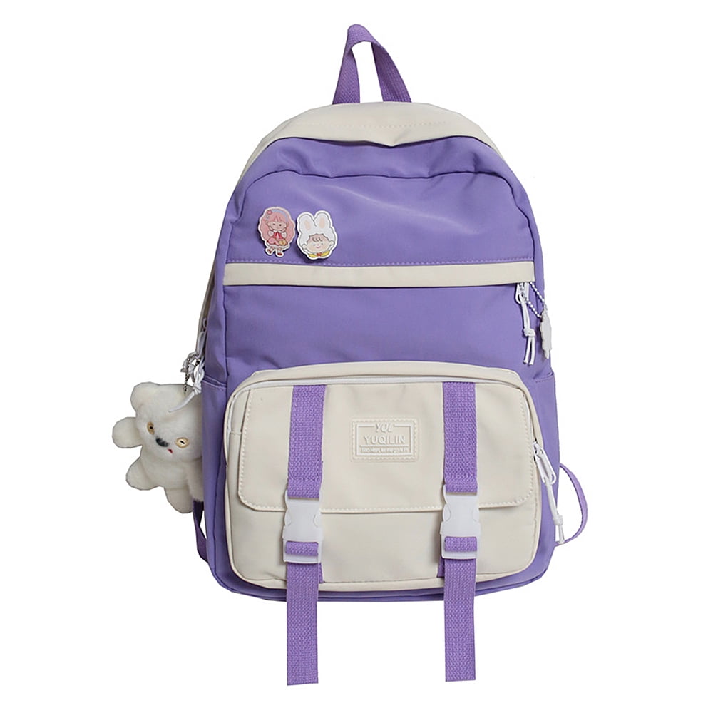Kawaii Cute Girls Ballet Pattern School Backpack Rucksack Casual Travel Book Bag Kawaii Cute Girls Ballet Pattern School Backpack Rucksack Casual Travel Book Bag