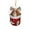 F, variant on Dog Christmas Ornaments, Dog Tree Decorations, Cute Dog Themed Christmas Tree Hanging Ornaments With Candy Cane And Christmas Hat Designs, Durable Plastic Material And Colorful Detailed Finish