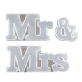 thumbnail image 1 of Moldes De Resina De Silicona Con Letras Mr Y Mrs Para Decoración De Boda Diy, Molde De Fundición Epoxi Con Combinación De Palabras En Inglés Eigraketly TO005089-00, 1 of 7