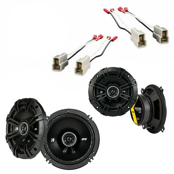 Fits Nissan Hardbody Truck 1986-1993 Speaker Upgrade Kicker DS Series Package