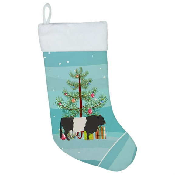 Belted Galloway Cow Christmas Christmas Stocking