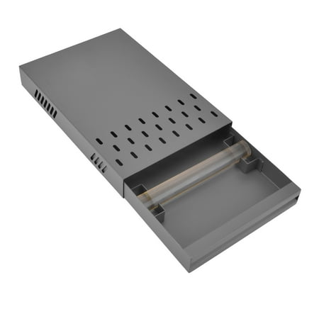 

CoffeeGroundKnockContainer CoolingHoles StainlessSteelCoffeeKnockDrawer Detachable RustProof For Office For Cafe Gray