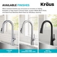 thumbnail image 7 of Kraus KPF-3220SFS Odelia 1.8 GPM Wall Mounted Single Hole Pull Down Kitchen Faucet -, 7 of 7