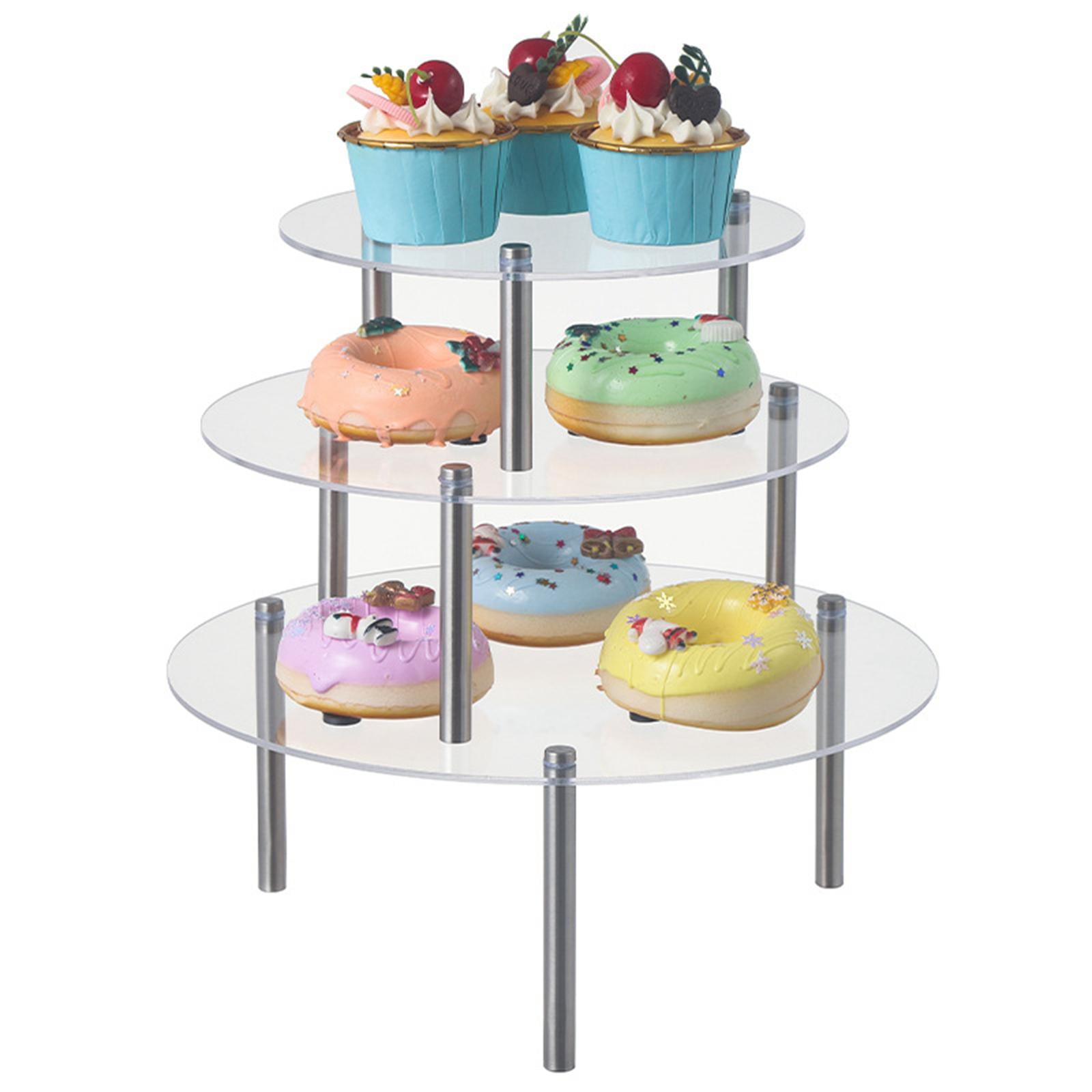 3 Tier Cake Stand, Cupcake Holder Stand, Stackable , Display Stand