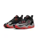 thumbnail image 3 of Ni - ke Jordan Men's One Take 4 "Bred" Black/Red Basketball Shoes DO7193-061, 3 of 5