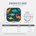 thumbnail image 3 of Daiia Hand Drawn Seamless 2PCS Car Windshield Sun Shade, Foldable Sun Shield for Car Front Window, Auto Sun Blocker Visor Protector Universal for Truck SUV Pickup-Small, 3 of 7