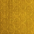 thumbnail image 1 of Ahgly Company Machine Washable Indoor Square Abstract Yellow Modern Area Rugs, 4' Square, 1 of 4