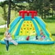 thumbnail image 1 of Costway Parque de Agua Inflable con 2 Toboganes Piscina de Chapoteo y Pared de Escalada para Niños 452 x 362 x 228 cm, 1 of 10