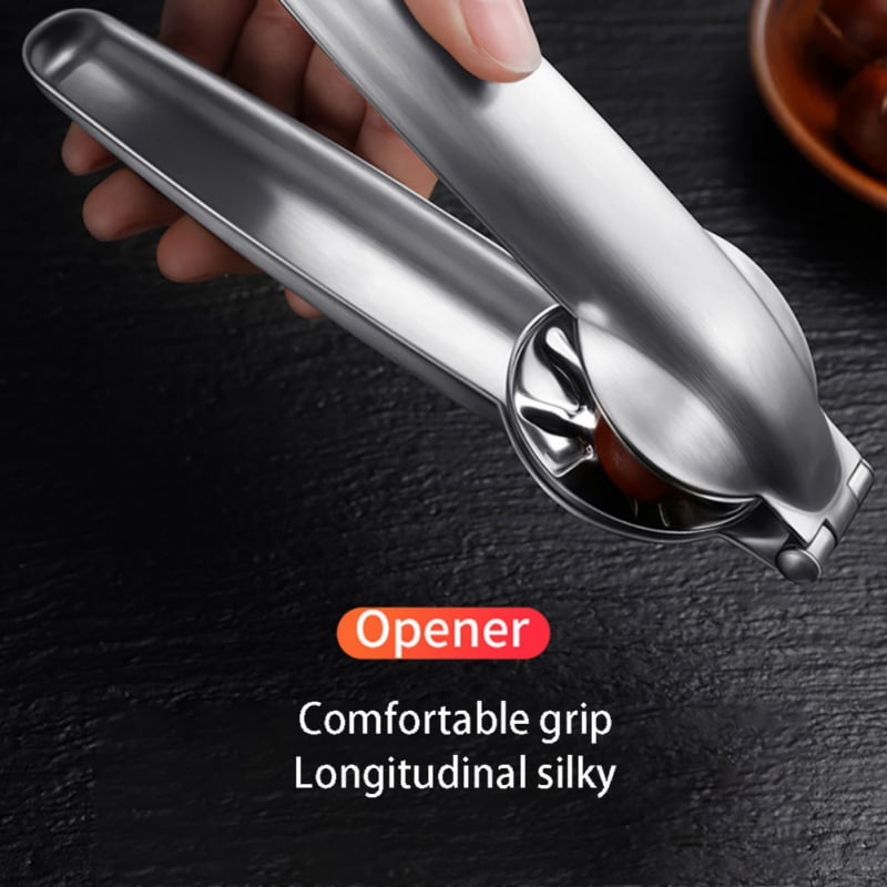 Stainless Steel Peeler Crack Cutter Chestnut Opener Walnut Pliers Nut Sheller