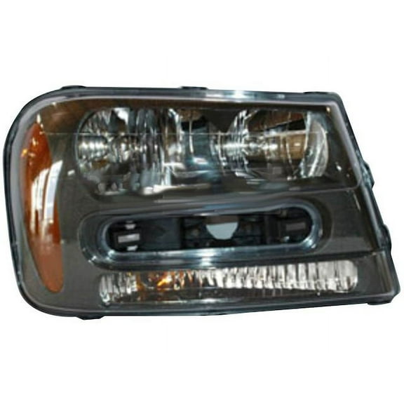 Right Headlight Assembly - Compatible with 2002 - 2006 Chevy Trailblazer EXT Sport Utility 2003 2004 2005