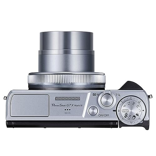 Canon PowerShot G7 X Mark III (Silver) Digital Camera + 64GB