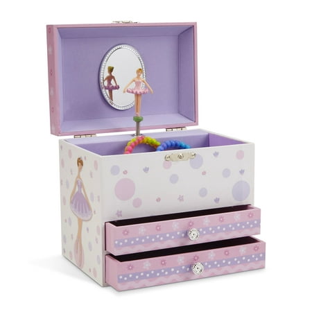 Girls Swan Lake purpl jewelry box