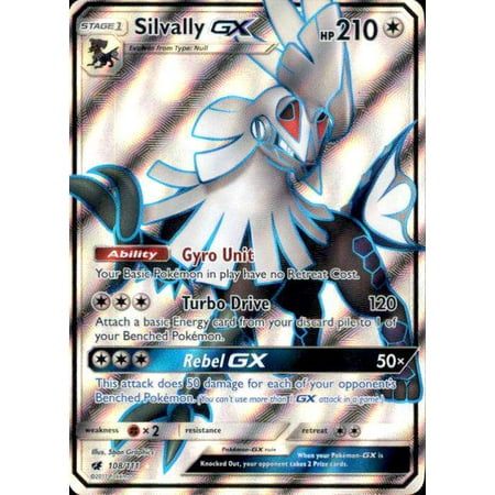 Pokemon Crimson Invasion Silvally Gx 108