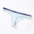 thumbnail image 1 of Ropa interior cómoda de algodón puro para mujer, ropa interior sexy sin costuras con letras puras, tanga seductora de cintura baja para mujer, 1 of 6