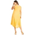 thumbnail image 2 of Sakkas Everyday Essentials Caftan Tank Dress / Cover Up - Tangerine - One Size, 2 of 5