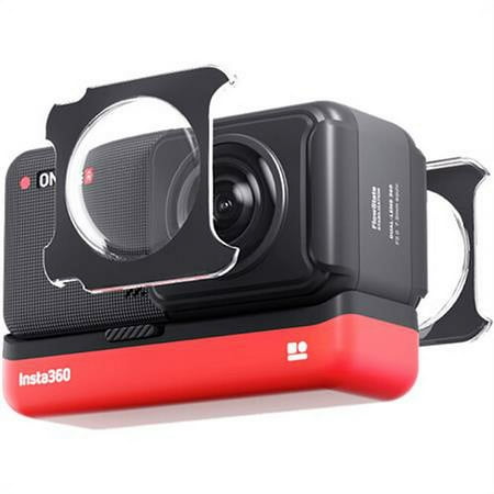 Insta360 - ONE RS Sticky Lens Cap for Dual-Lens 360 Action Camera - Transparent