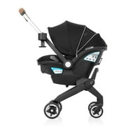 Evenflo Shyft DualRide Infant Car Seat and Stroller Combo w Carryall Storage & Extended Canopy , Moonstone