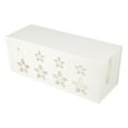 thumbnail image 2 of White Home Office Cable Management Box Wire Power Strip Tidy Storage Organizer Case (M), 2 of 2