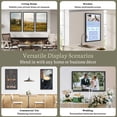 thumbnail image 3 of BSIMB Large Digital Picture Frame 27 Inch, 1920x1080 FHD WiFi Digital Photo Frame Electronic 32GB Display, Wall Mount Included, Share Pictures/Videos via App Easy Setup Gifts for Mom(Non-Touch), Blac, 3 of 11