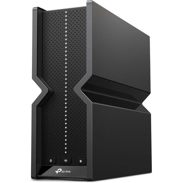 Router Wi-Fi 7 TP-Link Negro Tri-Banda de hasta 5764Mbps en 6GHz MLO Homeshield IoT Network