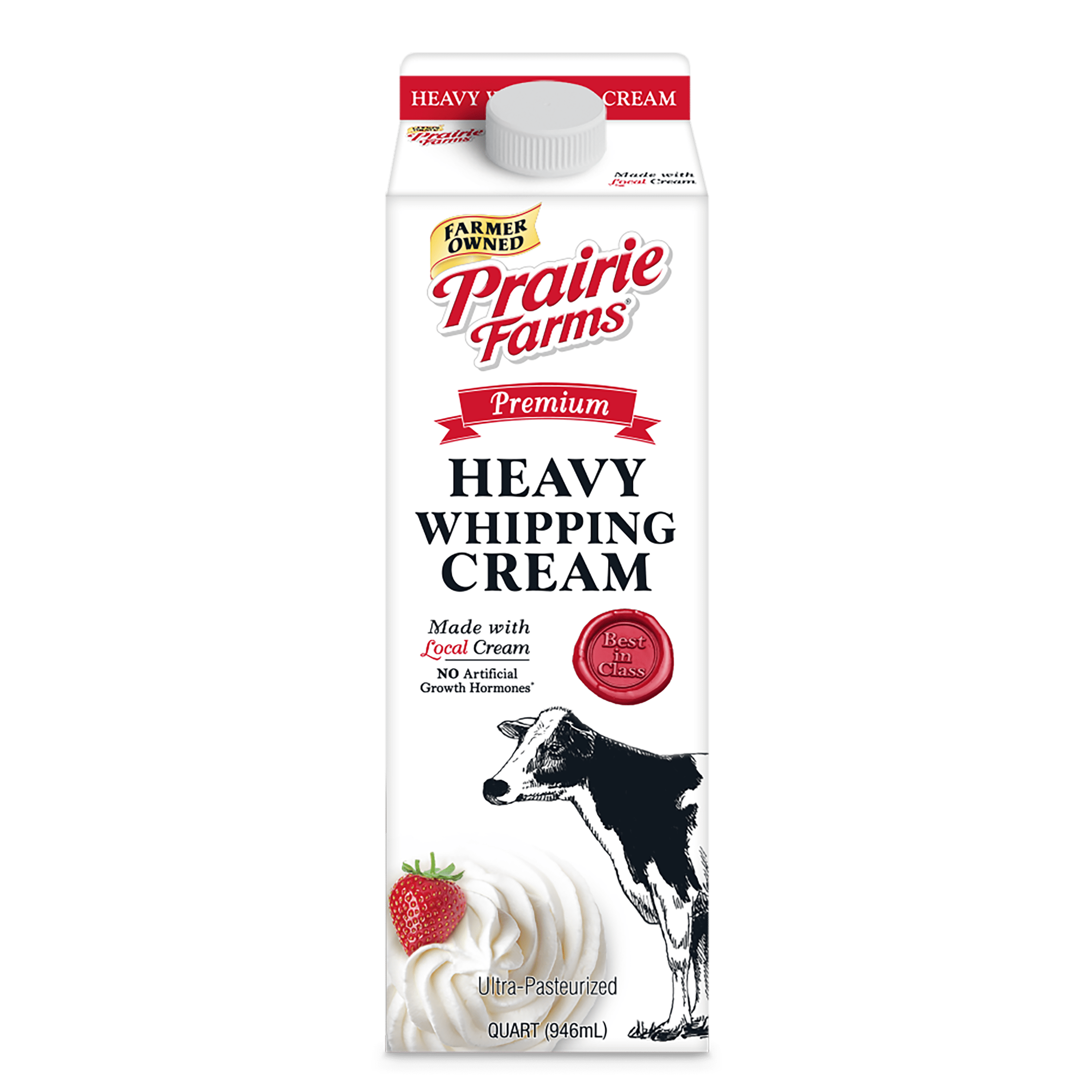 Prairie Farms Gourmet Heavy Whipping Cream, 1 Quart