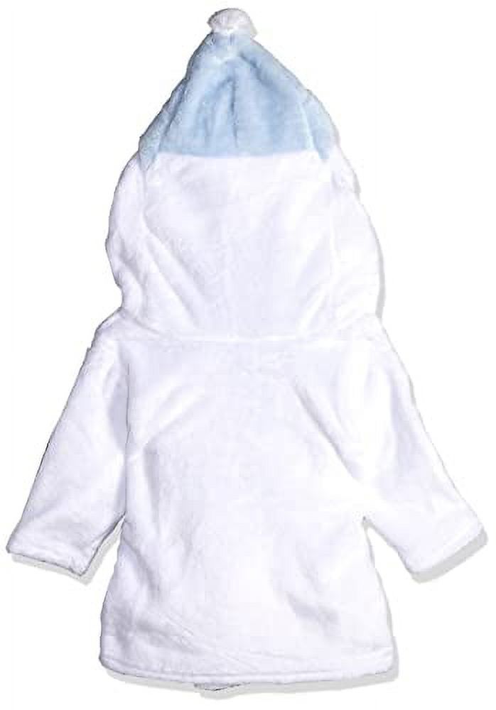 Hudson Baby Infant Plush Animal Bathrobe, Snowman, 0-9 Months