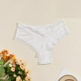 thumbnail image 2 of Ashirexll High Waisted Underwear for Women, Ladies Underwear Panties, Plus Size Mid Waist Lace Triangle Underwear, 2 of 3