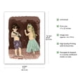 thumbnail image 2 of Let’s Dance - Hawaiian Children (Keiki) Play and Dance - From an Original Hand Colored Photograph by Himani - Bamboo Fine Art 290gsm Paper (Unframed) 17x22in, 2 of 4