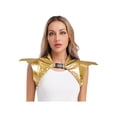 thumbnail image 1 of XUNZOO Shiny Metallic Gothic Armor Shrug for Women for Halloween & Performance Shows Gold L, 1 of 6