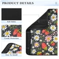 thumbnail image 4 of ALAZA Strawberry Daisy Floral Car Seat Belt Adjuster Neck Covers Shoulder Cushions Pads S, 4 of 8