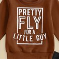 thumbnail image 5 of Kaprioy Baby Boy Clothes Fall 6 12 18 24 Months Football Long Sleeve Pullover Tops & Pant Sets Toddler Winter Outfits, 5 of 7