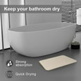 thumbnail image 2 of Diatomaceous earth bath mat, stone bath mat, anti slip high water absorption fast drying hard bath mat, suitable for bathroom shower floor. Different colors and specifications to choose from, 2 of 9