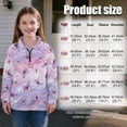 thumbnail image 7 of Uorisanigo Girls Sweatshirts Fashion Long Sleeve Pullover Crop Tops Fall Trendy Purple Marble Butterfly Athletic Tops Drop Shoulder School Cropped Pullover Hoodies for Sports and Daily Wear, 7 of 7