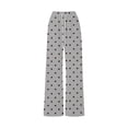 thumbnail image 5 of Sweatpants Women Zaewscy Girls' Polka Dot Drawstring Elastic Waist Wide Leg Casual Sweatpants Gray 11-12 Years, 5 of 7