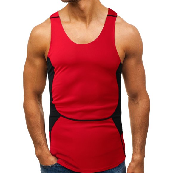 Mens Sleeveless V Neck Undershirt