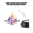 thumbnail image 4 of Proyector holográfico WANTHER 3D con ventilador holográfico con Bluetooth, 4 of 8