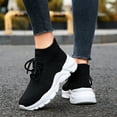 thumbnail image 3 of YOURDIARY Women's Slip On Walking Shoes Lightweight Casual Running Sneakers Fit Shoes, 3 of 5