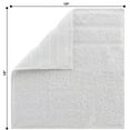 thumbnail image 3 of American Soft Linen Premium Genuine Turkish Cotton 4-Piece Washcloth Set - Bright White, 3 of 3
