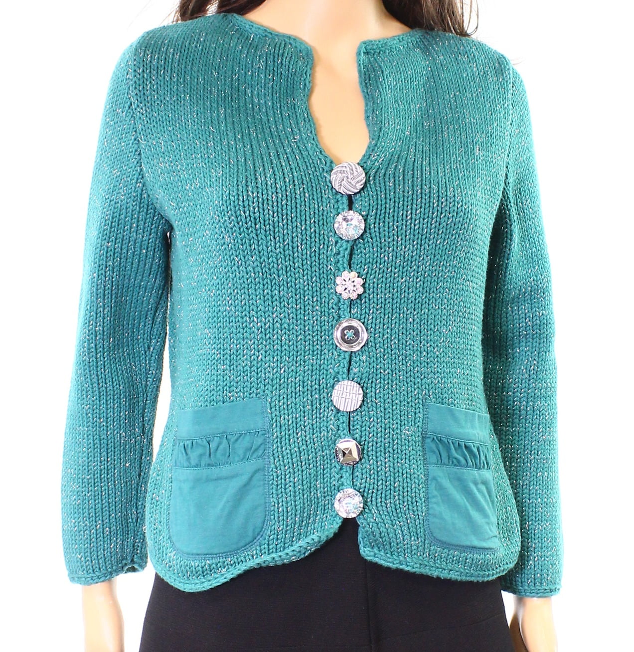 pure handknit cardigan