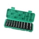 thumbnail image 1 of Juego de llaves de impacto genéricas, 10 unidades, con estuche de almacenamiento, toma extendida neumática para reparación de automóviles, 1 of 9