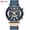 Blue, variant on Curren Mens Watches Top Brand Luxury Leather Sports Watch Men Fashion Chronograph Quartz Man Clock Waterproof Relogio Masculino - Quartz Wristwatches