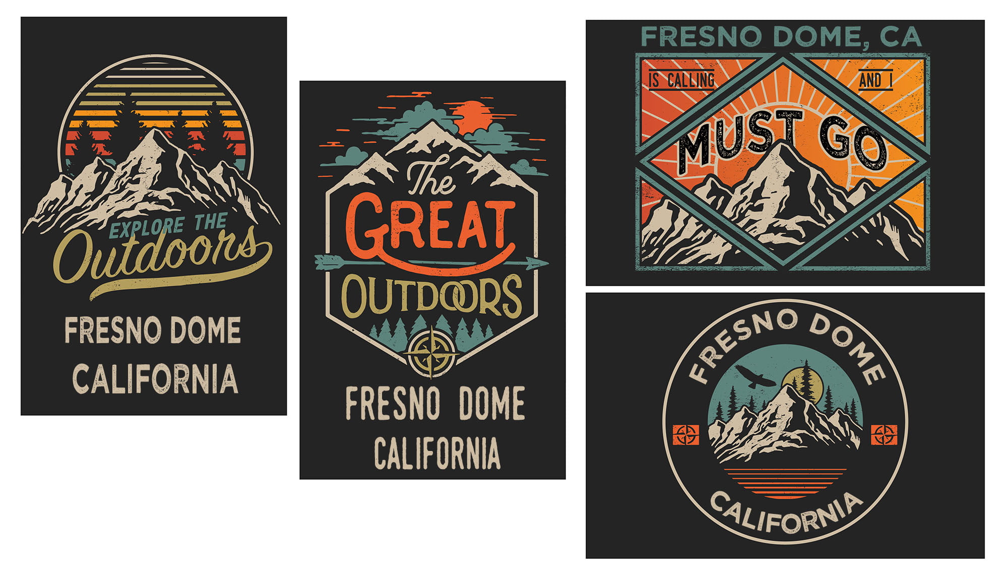 FRESNO California Travel Souvenir Fridge Magnet 