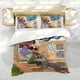 thumbnail image 5 of Amor Joven Conjunto de sábanas temático, trío de piezas, cómodo y amigable con la piel, diseño único, regalo de decoración para el hogar para familiares, amigos y fans,140cm *210cm, 5 of 6