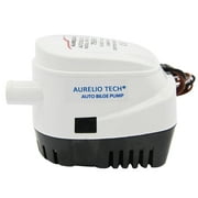 AURELIO TECH  12V Automatic Submersible Boat Bilge Water Pump 750GPH Auto With Float Switch