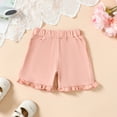 thumbnail image 3 of CARETOO Toddler Baby Girl Clothes Summer Outfits Set T-Shirt Casual Shorts Headband 3Pcs 95% Cotton, 3 of 16