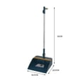 thumbnail image 3 of Cleaning Dustpan and Broom Set with Long Handle,180° Adjustable Handle Scraping Broom and Foldable Dustpan for Home Use,broom set,cleaning tools,Blue,1 Set, 3 of 5
