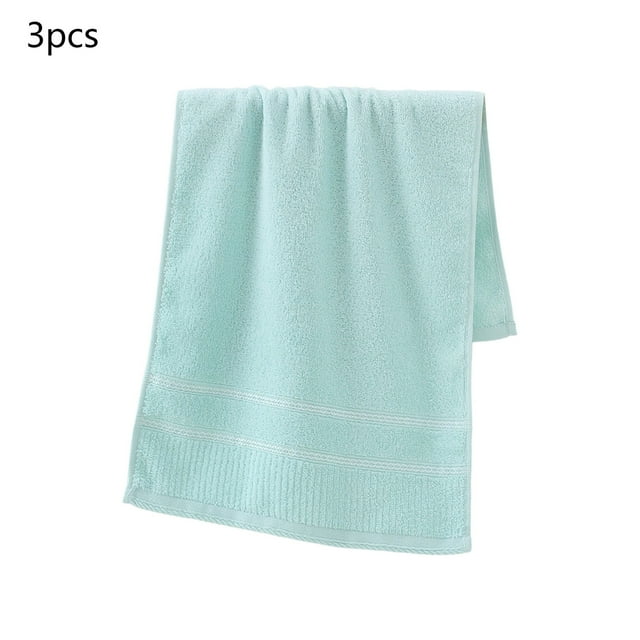 Leodye 3 Pack Sweat Absorbing Handkerchiefs - Quick-Dry Microfiber Sweat Rags for Absorbent Dry Face Towel Washcloth - 28.35*13.39in